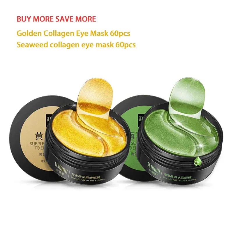 Anti-Aging Eye Mask to Remove Dark Circles - Collagen Eye Patches, a Korean Face Care Product.