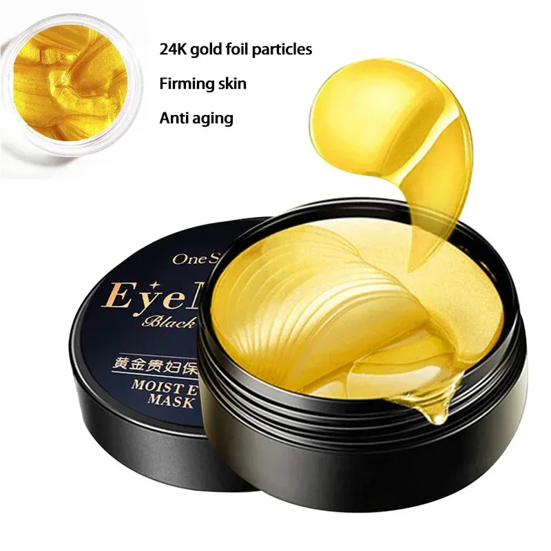 Anti-Aging Eye Mask to Remove Dark Circles - Collagen Eye Patches, a Korean Face Care Product.