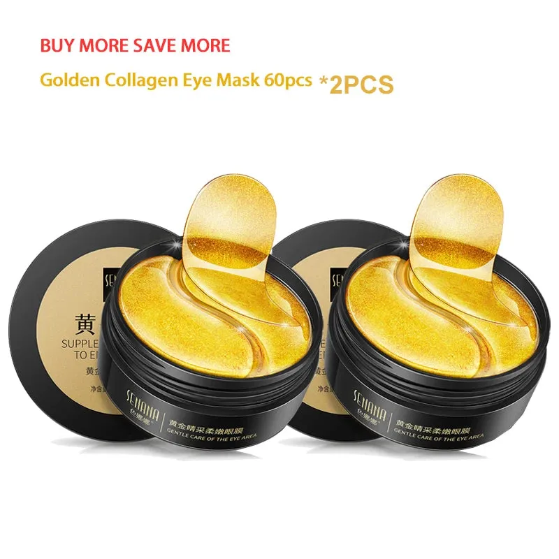 Anti-Aging Eye Mask to Remove Dark Circles - Collagen Eye Patches, a Korean Face Care Product.
