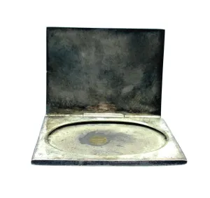 Antique Sterling Silver Makeup - Powder Compact