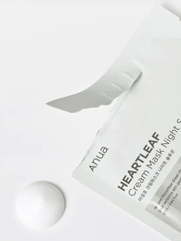 Anua Heartleaf Cream Mask Night Solution Pack
