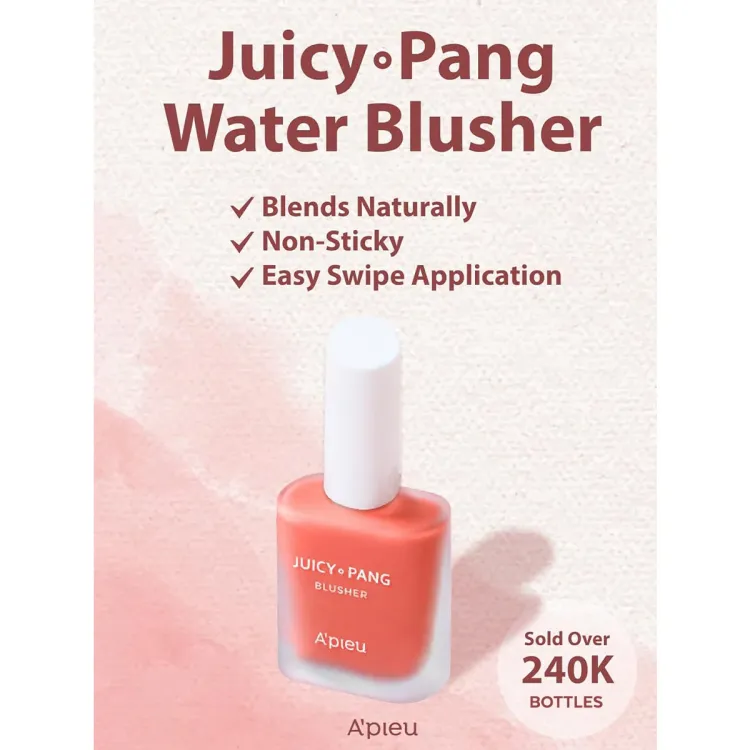 A'pieu Juicy Pang Water Blusher (8 colors); 0.28oz / 8g