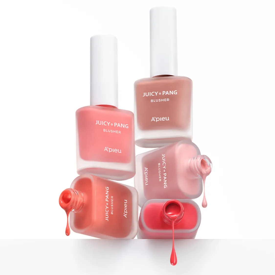 A'pieu Juicy Pang Water Blusher (8 colors); 0.28oz / 8g