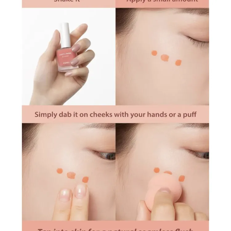 A'pieu Juicy Pang Water Blusher (8 colors); 0.28oz / 8g
