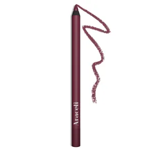 Araceli Beauty Ojos Perfectos Gel Pencil Eyeliner,Wine Vino
