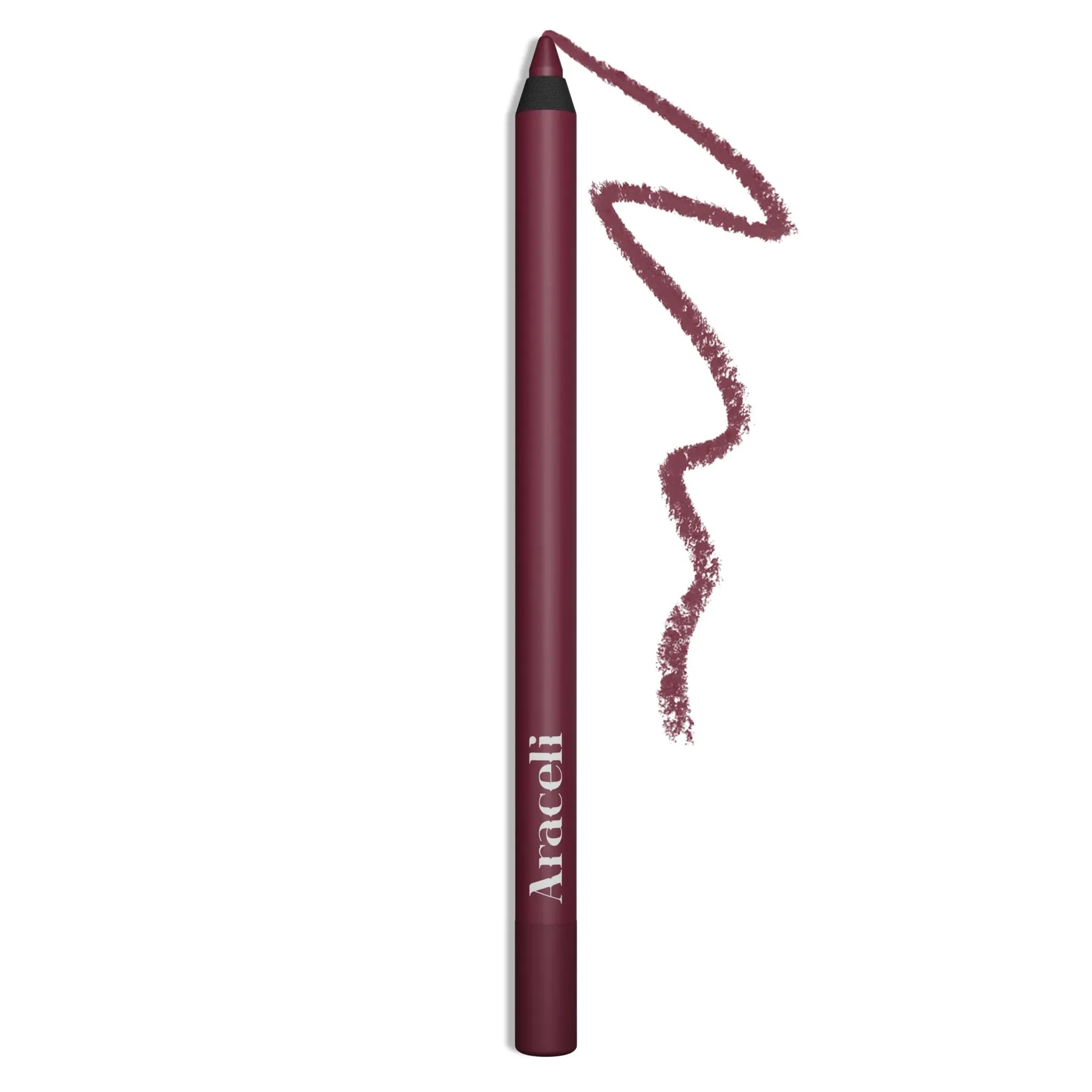 Araceli Beauty Ojos Perfectos Gel Pencil Eyeliner,Wine Vino