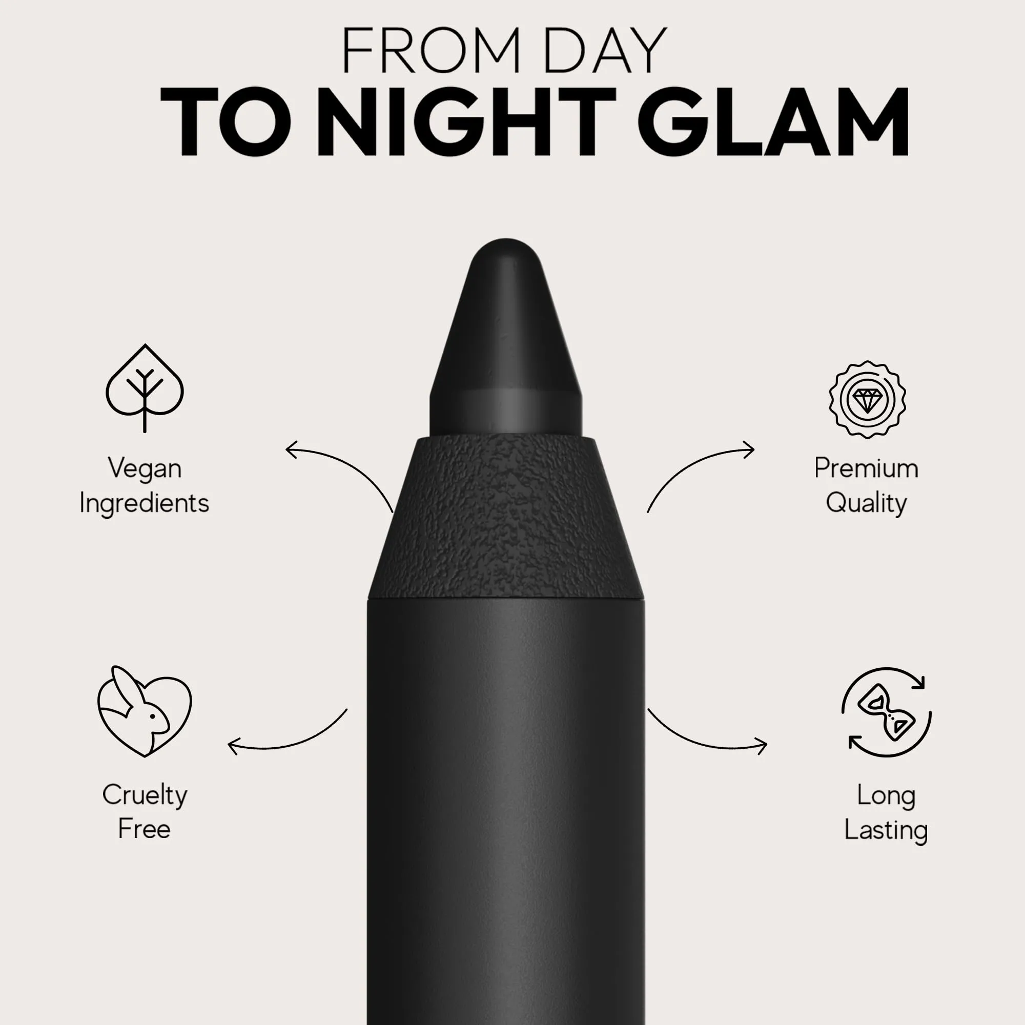 Araceli Beauty Ojos Perfectos Gel Pencil Eyeliner,Wine Vino
