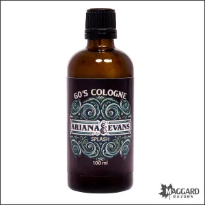 Ariana and Evans 60's Cologne Aftershave Splash, 100ml