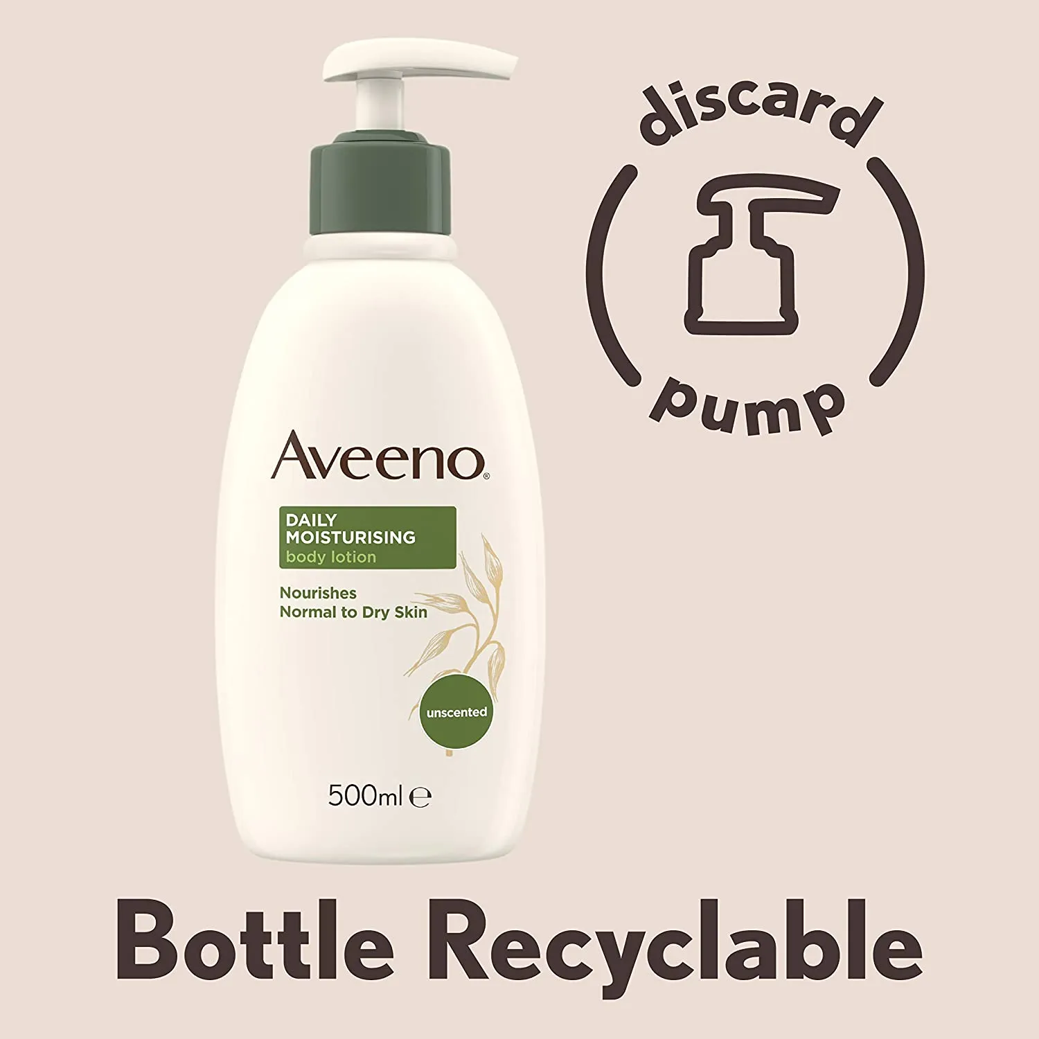 Aveeno Daily Moisturising Lotion, Moisturises for 24 Hours, Body Lotion for Normal to Dry Skin Care
