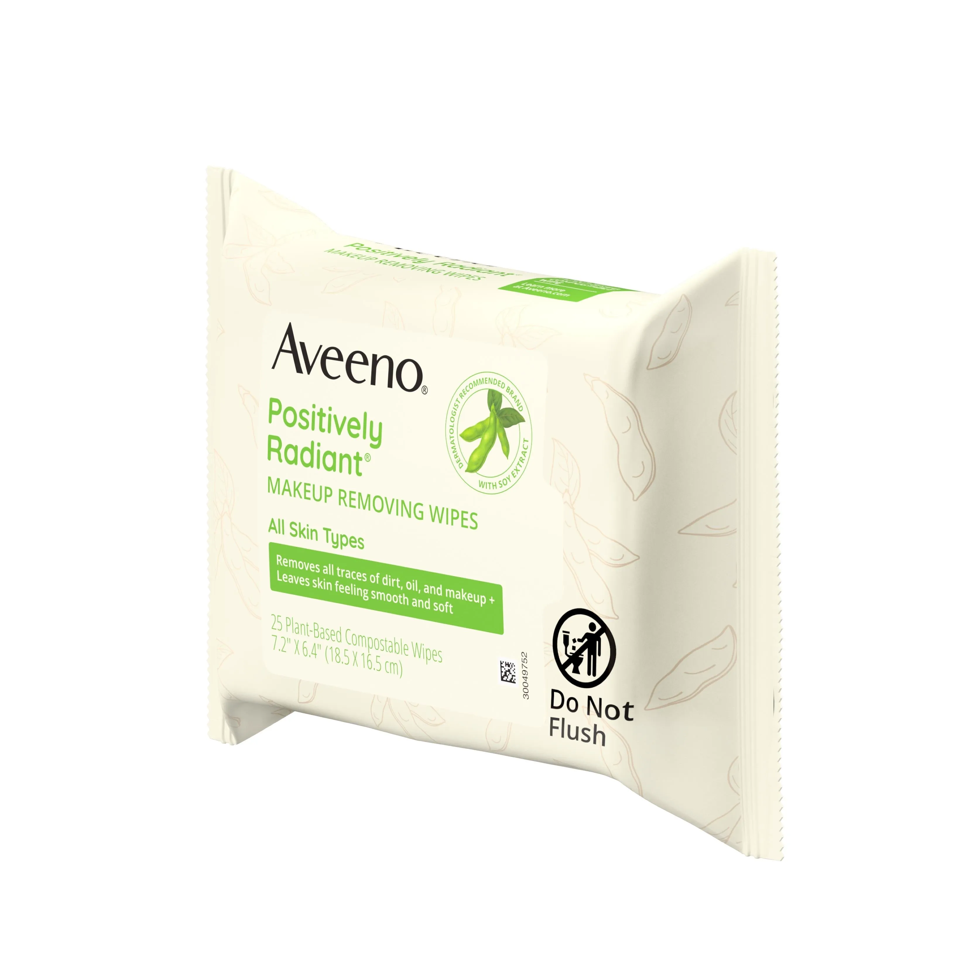 Aveeno Positively Radiant Wipes 6/25 Cnt.