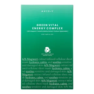 Axis-Y Green Vital Energy Complex Sheet Mask