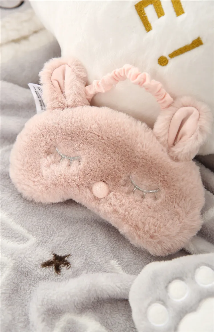 Baby Bunny Fluffy Mask