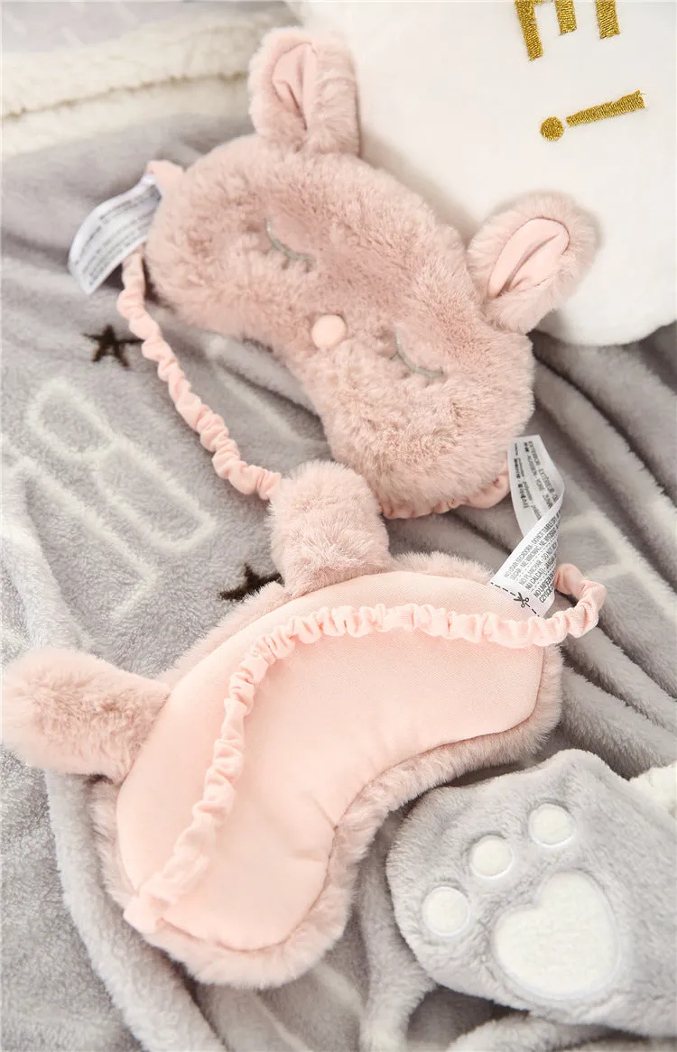 Baby Bunny Fluffy Mask