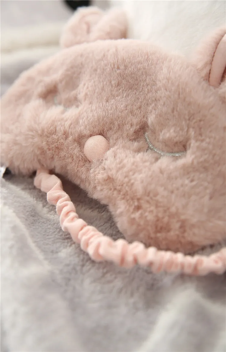 Baby Bunny Fluffy Mask
