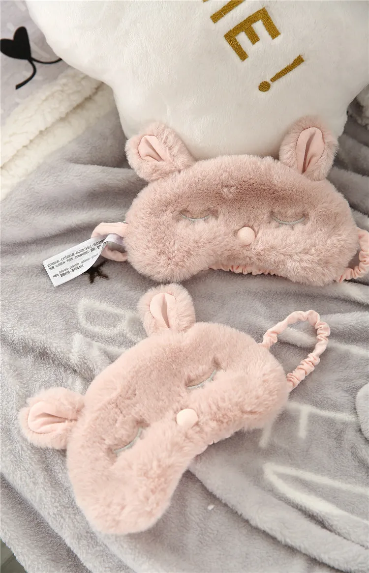 Baby Bunny Fluffy Mask