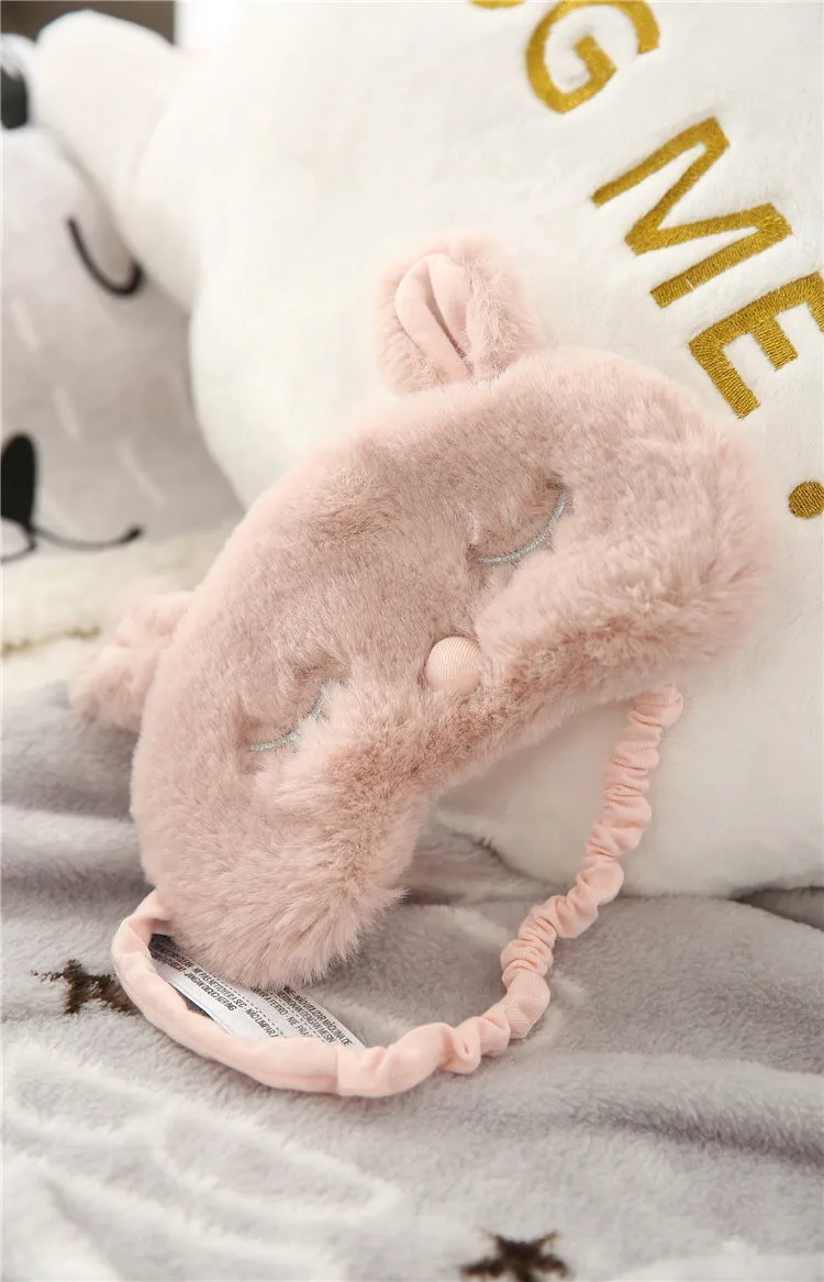 Baby Bunny Fluffy Mask