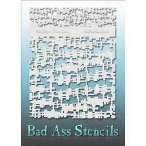 Bad Ass Full Size Stencils  - Panic Room - BAD6043