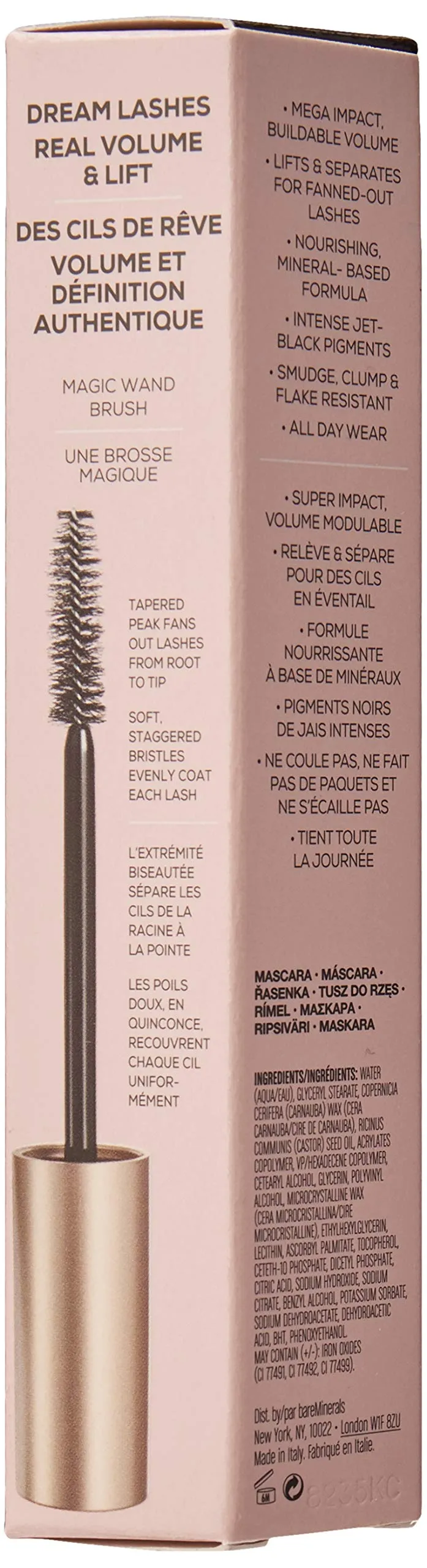 bareMinerals Escentuals Lashtopia Mega Volume Mineral-based Mascara By for Women - 0.4 Oz Mascara, 0.4 Oz