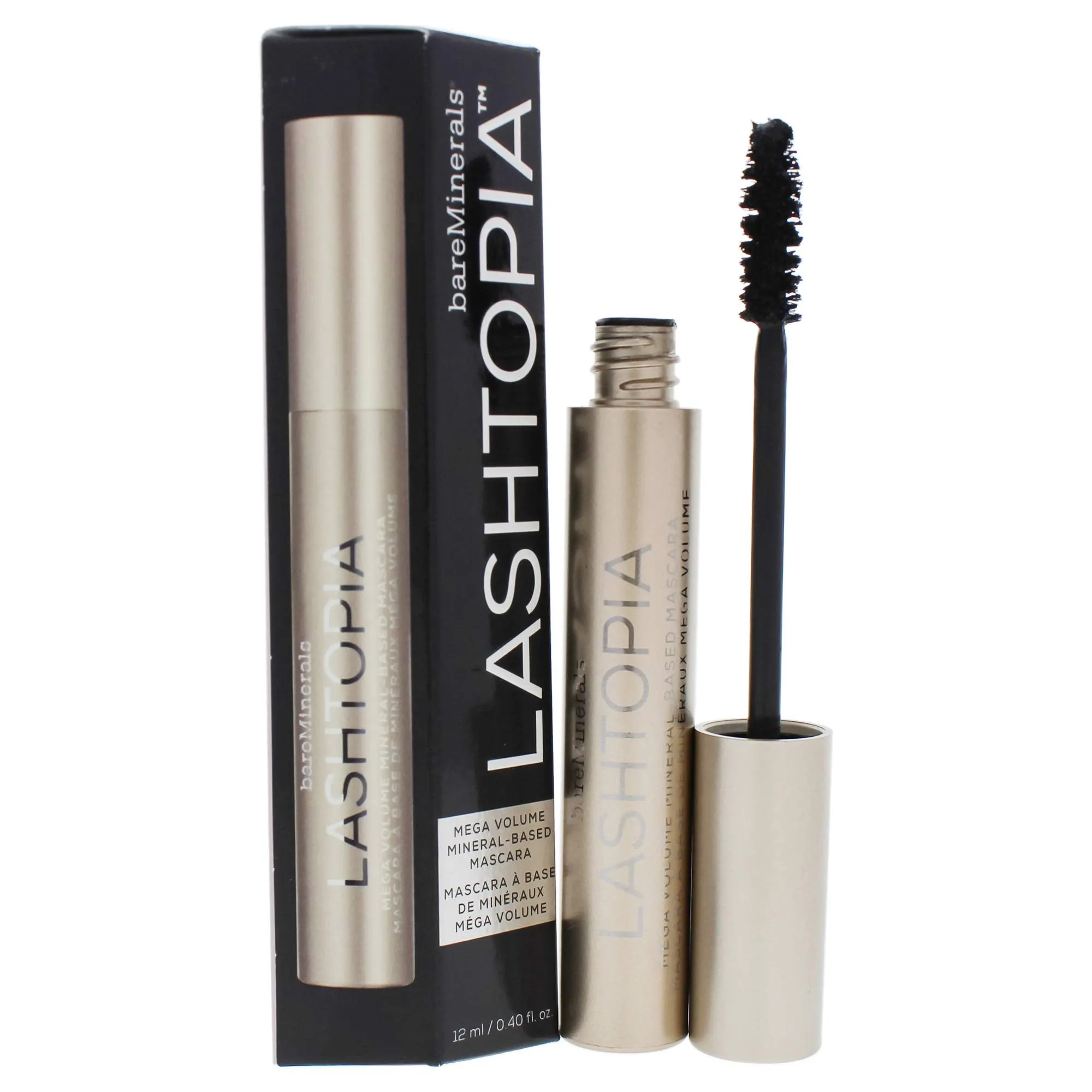 bareMinerals Escentuals Lashtopia Mega Volume Mineral-based Mascara By for Women - 0.4 Oz Mascara, 0.4 Oz