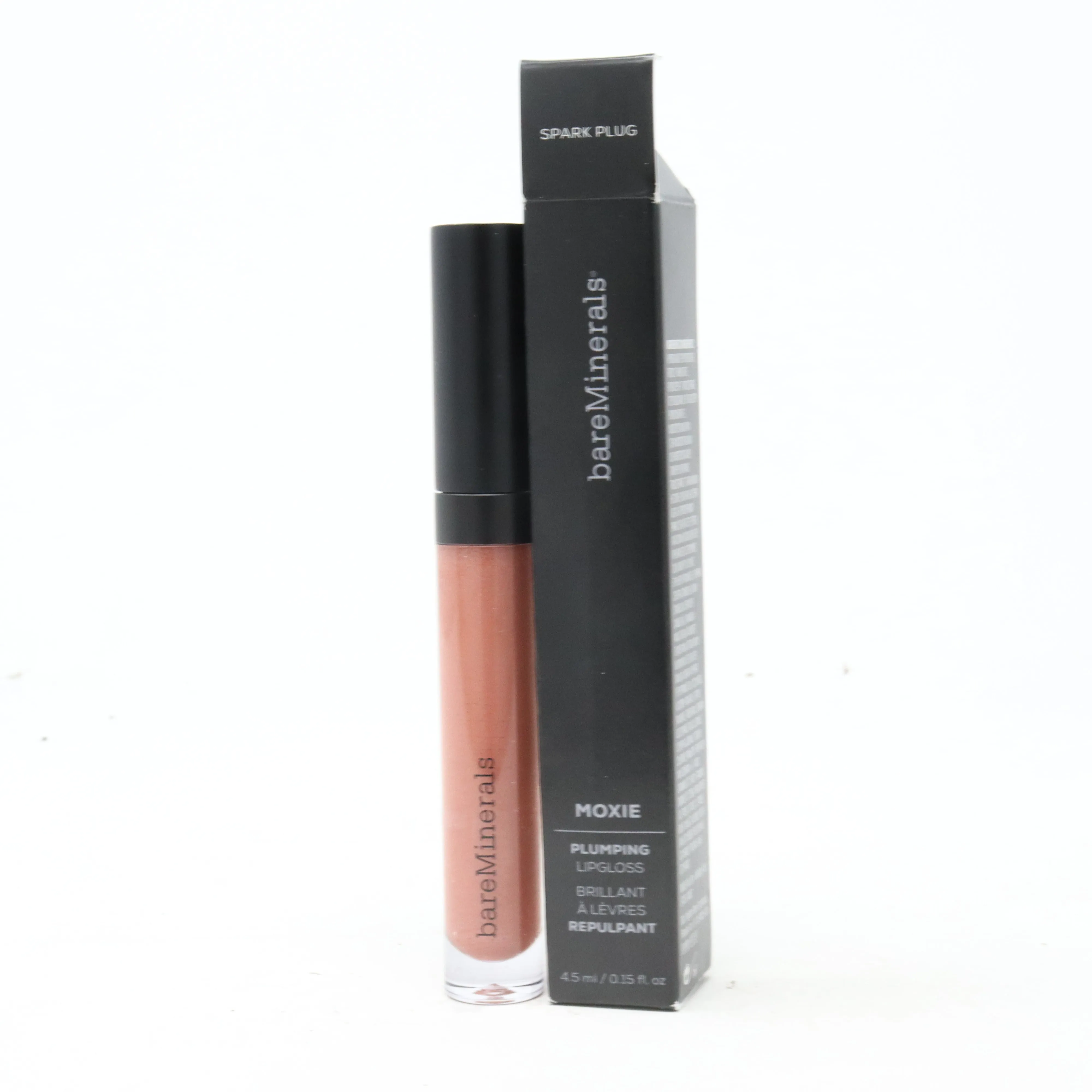 BareMinerals Moxie Plumping Lipgloss  0.15oz/4.5ml New In Box