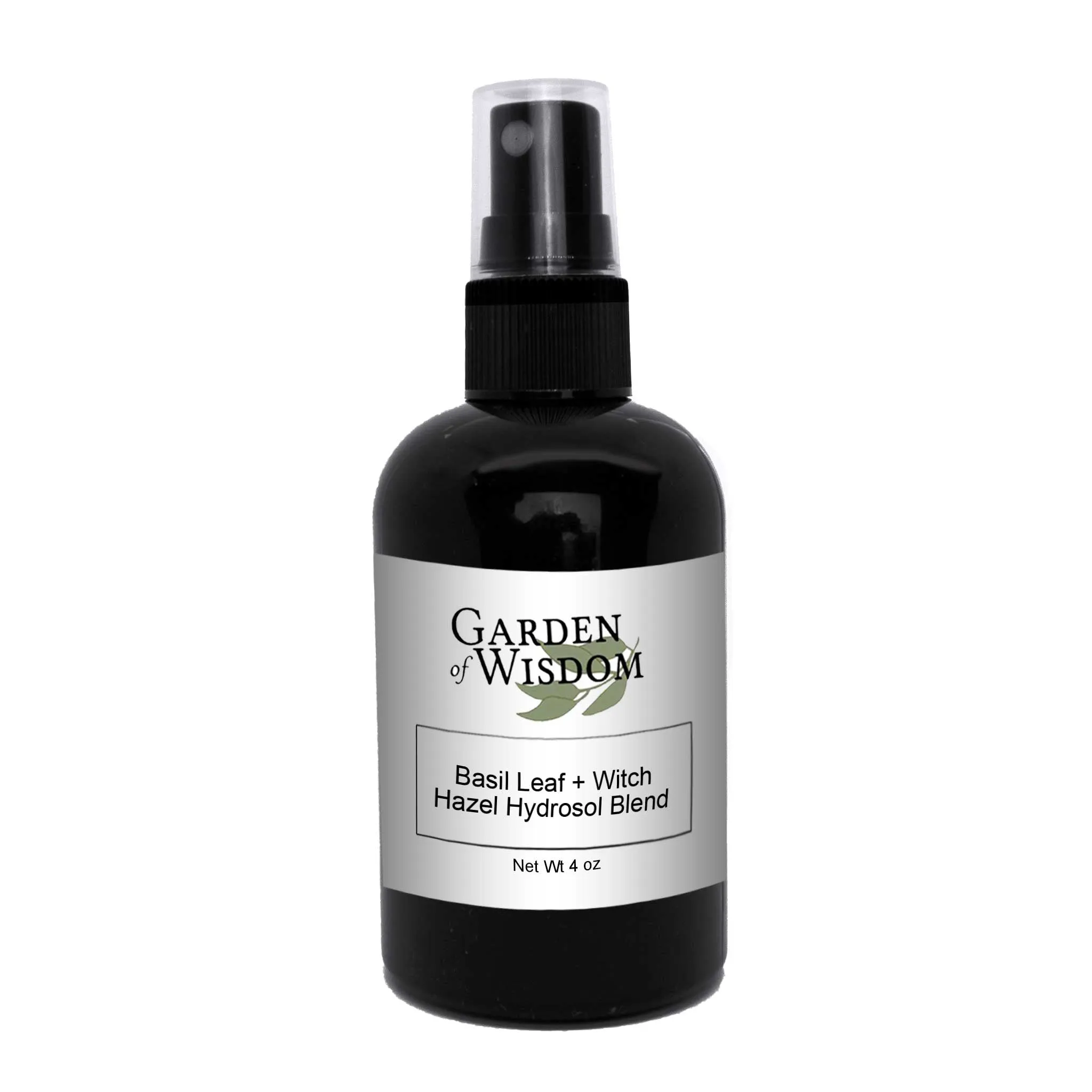 Basil Leaf   Witch Hazel Hydrosol Blend