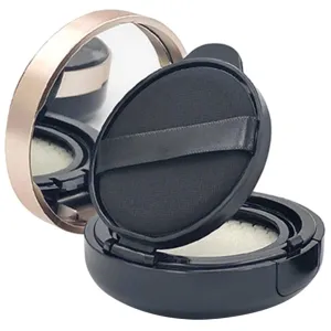 Beaupretty Sturdy Mini Powder Compact Reusable Loose Powder Box for Travel Makeup