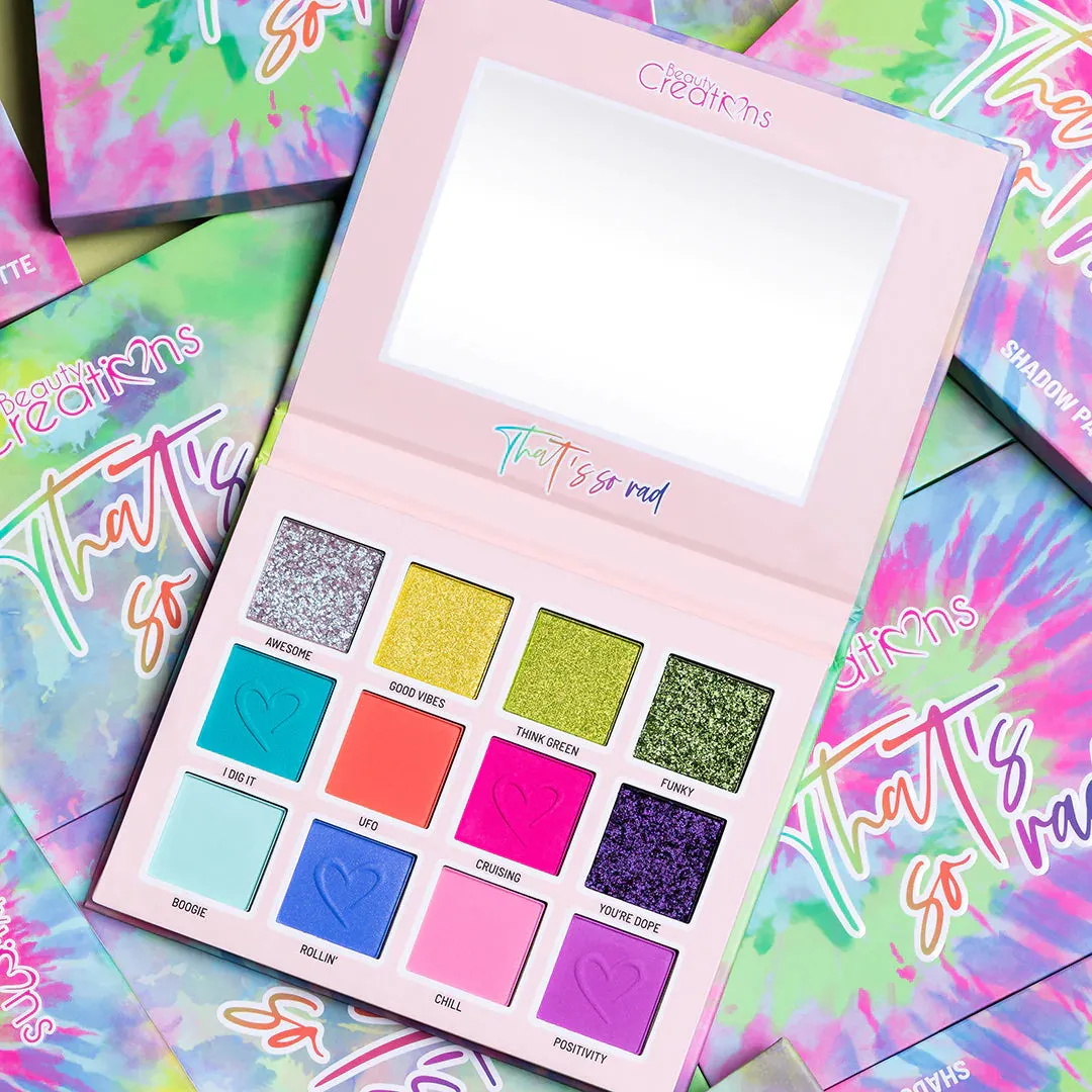 BEAUTY CREATIONS That Is So Rad ￼ Shadow Palette شادو بالت بالوان جريئه