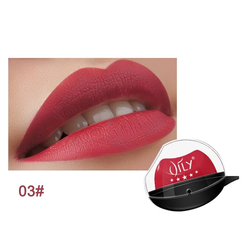 Beauty Lip-shaped lipstick seal Sip into makeup lipstick
