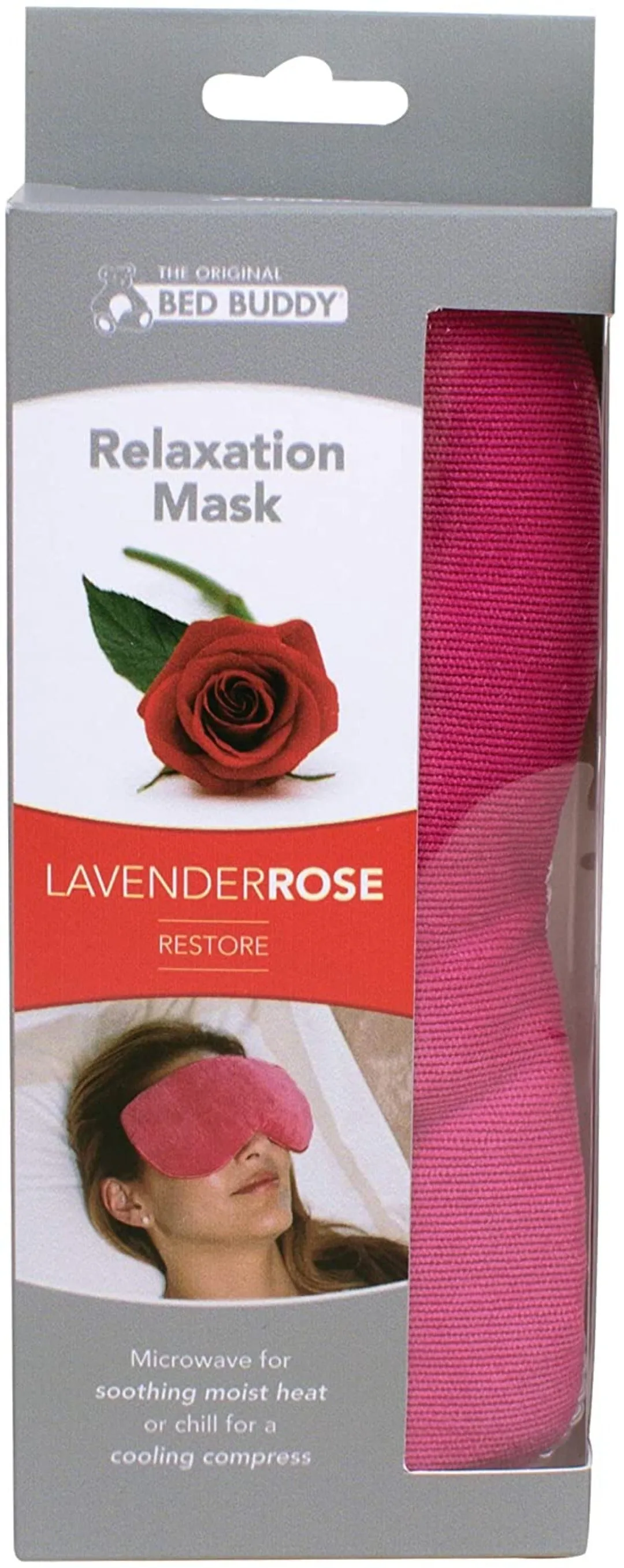Bed Buddy Aromatherapy Eye Mask with Warm and Cold Therapy for Stress Relief