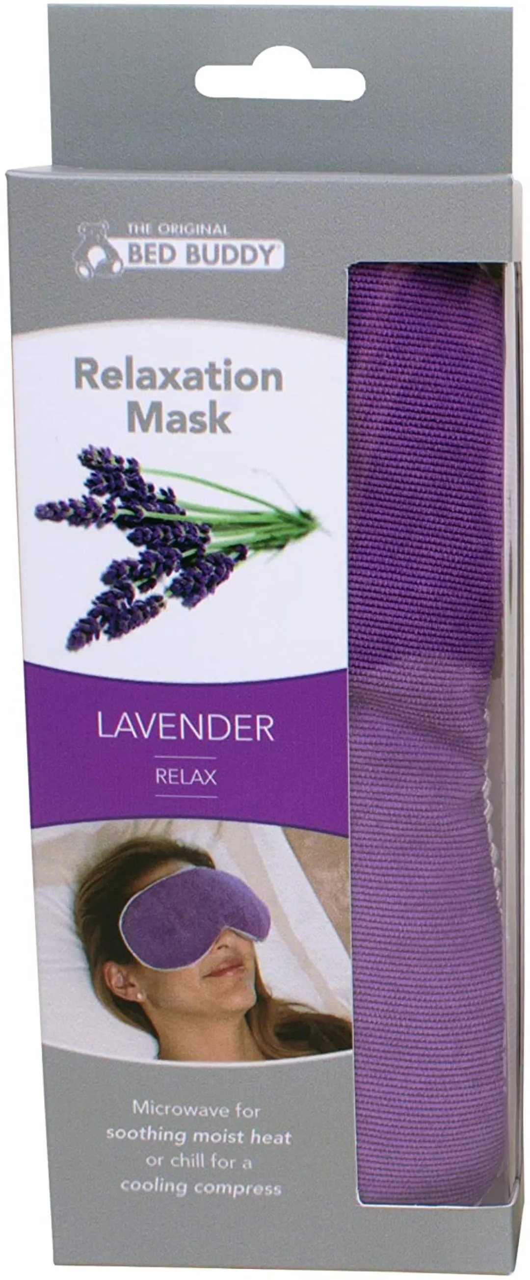 Bed Buddy Aromatherapy Eye Mask with Warm and Cold Therapy for Stress Relief