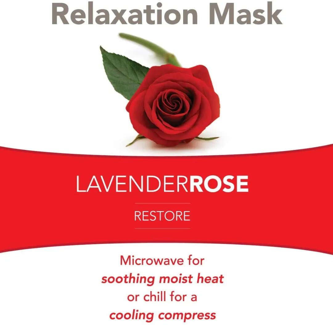 Bed Buddy Aromatherapy Eye Mask with Warm and Cold Therapy for Stress Relief