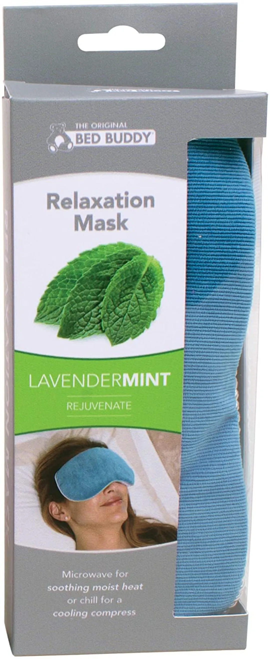 Bed Buddy Aromatherapy Eye Mask with Warm and Cold Therapy for Stress Relief