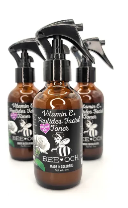 Bee-Och Vitamin C   Peptides Facial Toner