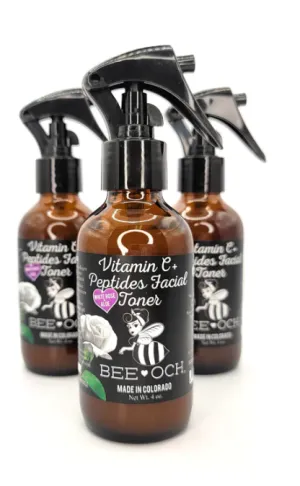 Bee-Och Vitamin C   Peptides Facial Toner