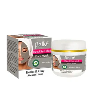 Bello Dead Sea Mud Face Mask 100 G | Clay & Herbs