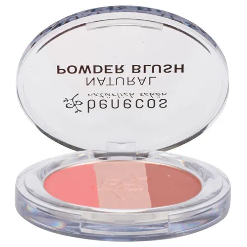 benecos NATURAL POWDER BLUSH - Trio - Fall in Love - 5g
