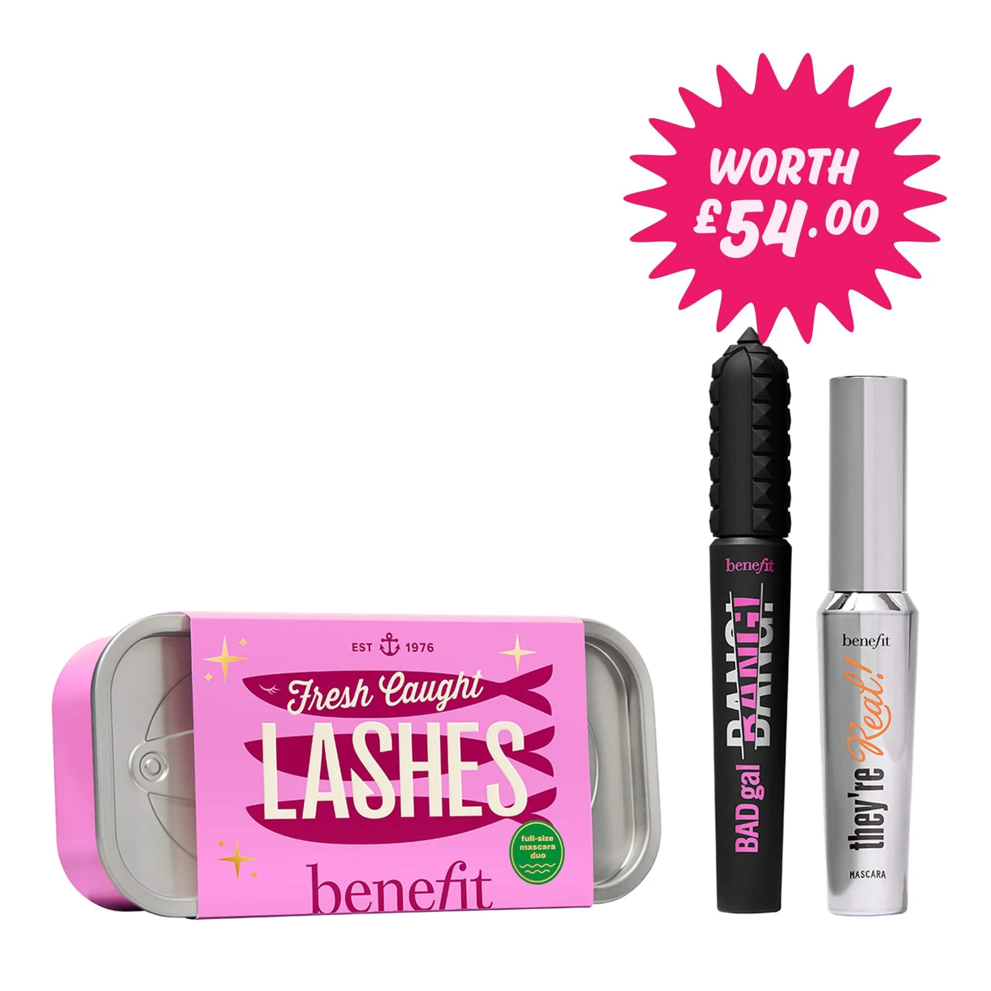 Benefit Fresh Caught Lashes Mascara Duo