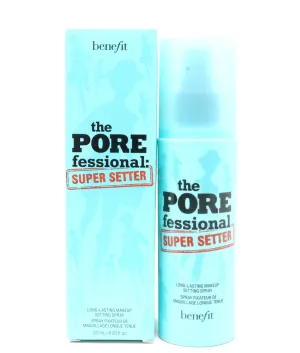 Benefit The POREfessional: Super Setter Makeup Setting Spray 4oz  New With Box