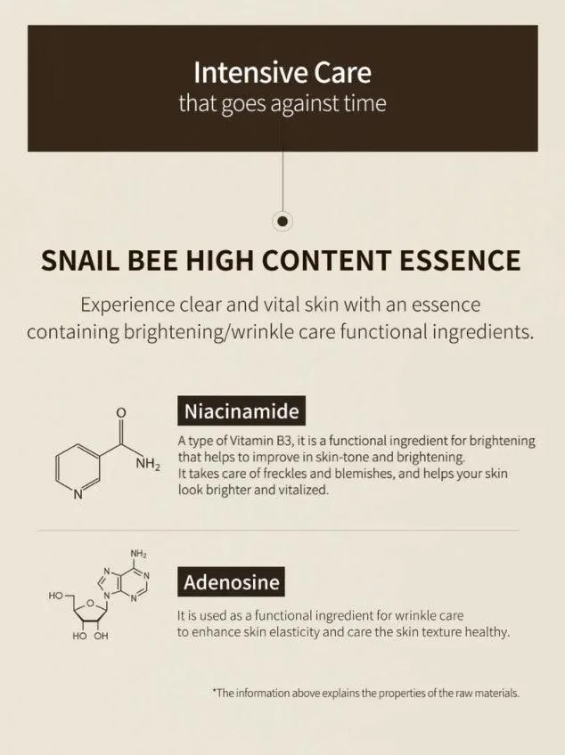 BENTON Snail Bee High Content Essence 100ml