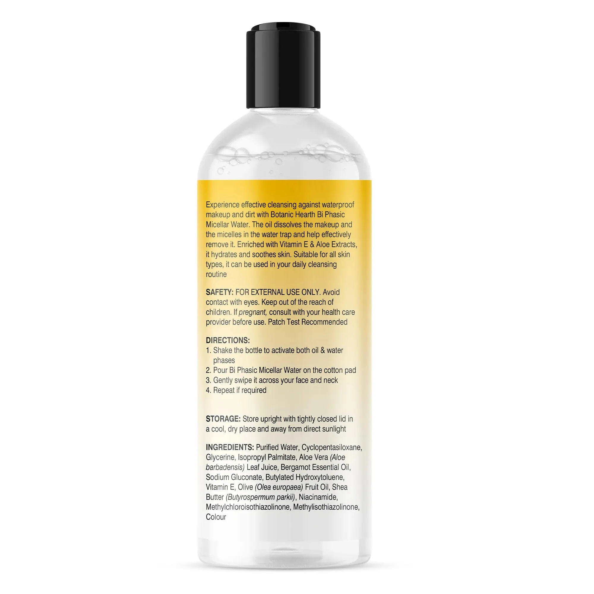 Bi-Phasic Micellar Water with Niacinamide and Aloe Vera Extract | 16 fl oz