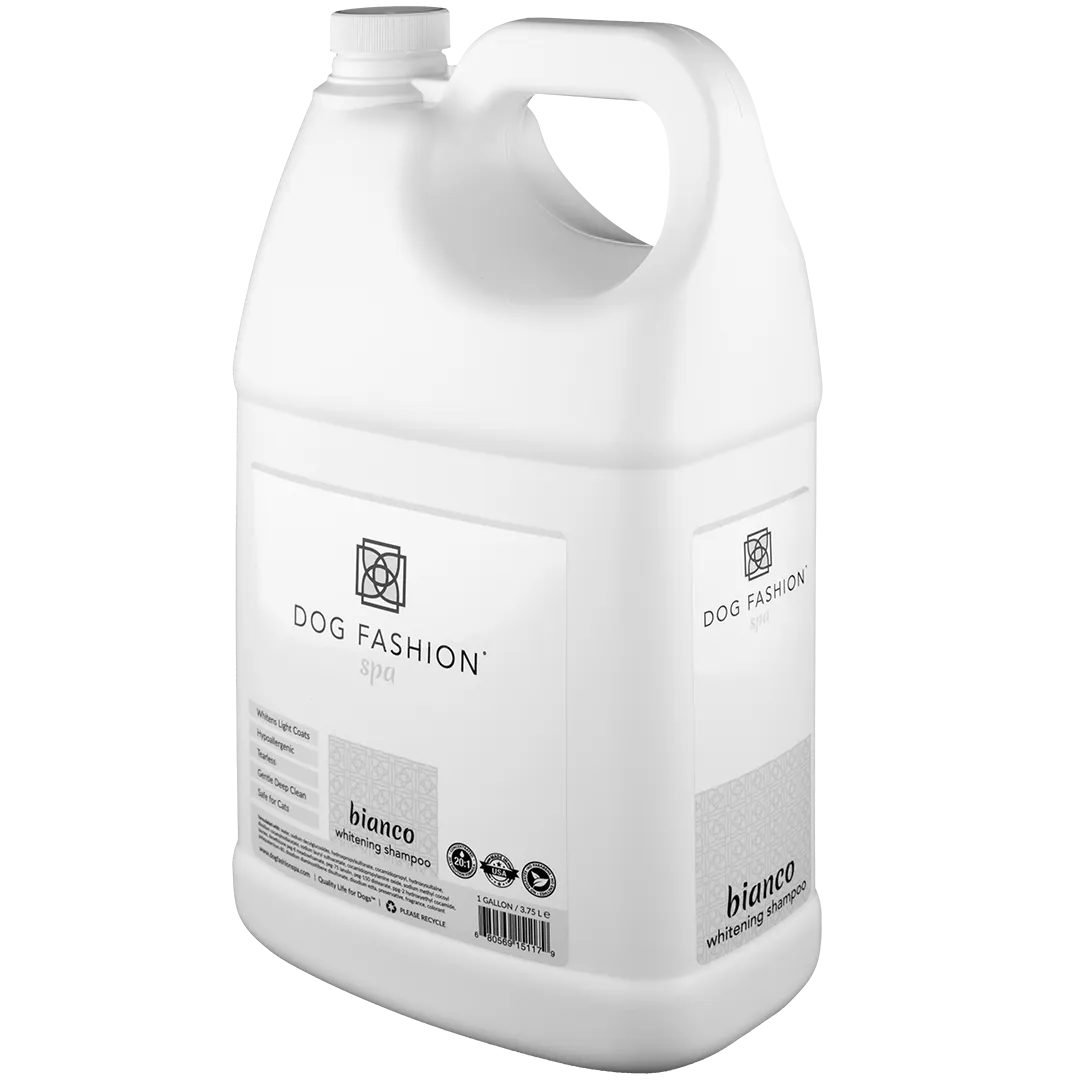 Bianco Whitening Shampoo Gallon by Dog Fashion Spa