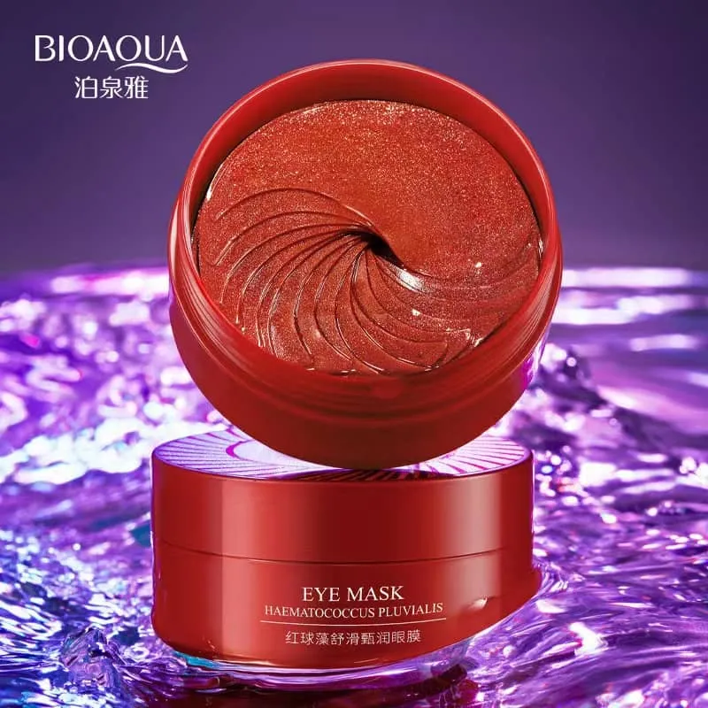 BioAqua - 60 Pieces Moisturizing Eye Patches Skin Elasticity Dark Circles Whitening Eye Mask