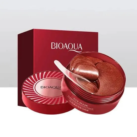 BioAqua - 60 Pieces Moisturizing Eye Patches Skin Elasticity Dark Circles Whitening Eye Mask