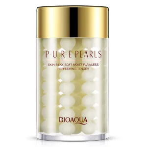 BIOAQUA Pearl Powder Sleeping Mask Face Lifting Cream Facial Skin Care Ageless Shrink Pores Lift Firm Anti Aging Anti Wrinkles
