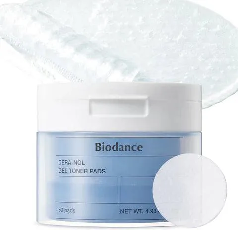 Biodance - Cera-nol Gel Toner - 60 Pads