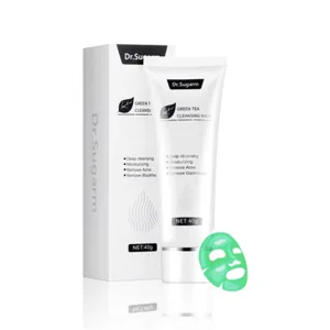 Blackhead peeling and moisturizing green tea mask