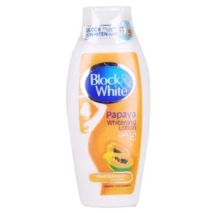Block & White Papaya Whitening Lotion SPF15 200ml