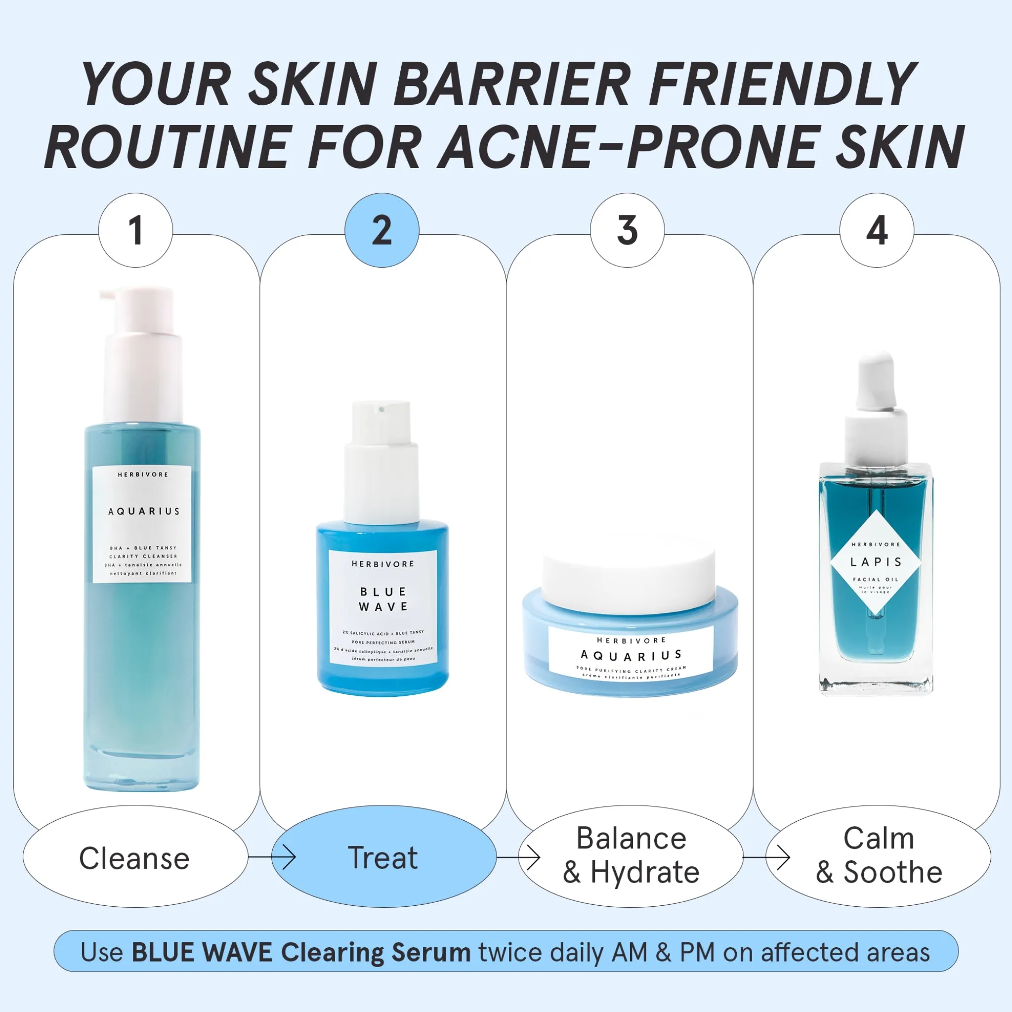 Blue Wave 2% Salicylic Acid   Blue Tansy Pore Perfecting Serum