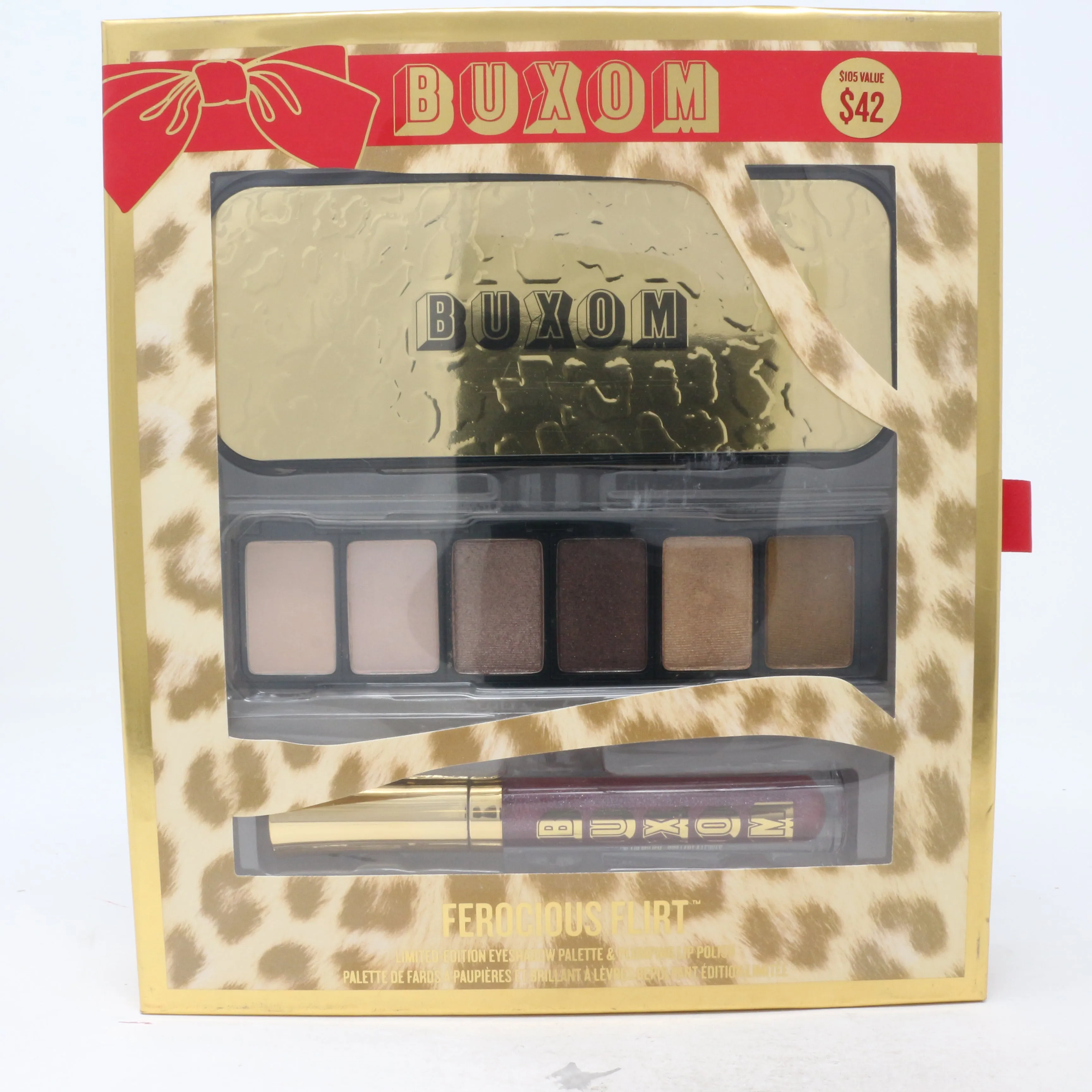 Buxom Ferocious Flirt Limited Edition Eyeshadow Palette & Plumping Lip Polish