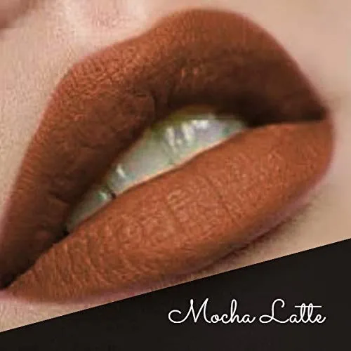 By The Clique Premium Long Lasting Matte Nude Lip Liner Pencil |Mocha Latte | Brown Lip Liner